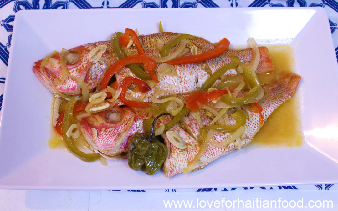 Pwasòn Gwo Sèl | Stewed Fish – Love For Haitian Food