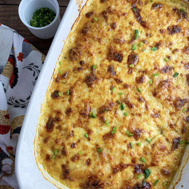 Pomdete Au Gratin (Scalloped Potatoes)